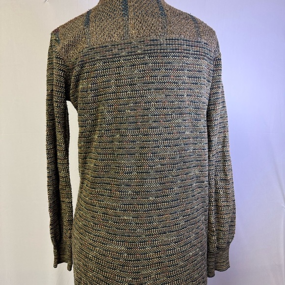 Urban Renewal M Boho Knit Duster Multicolor Sweater Jacket - Picture 2 of 7